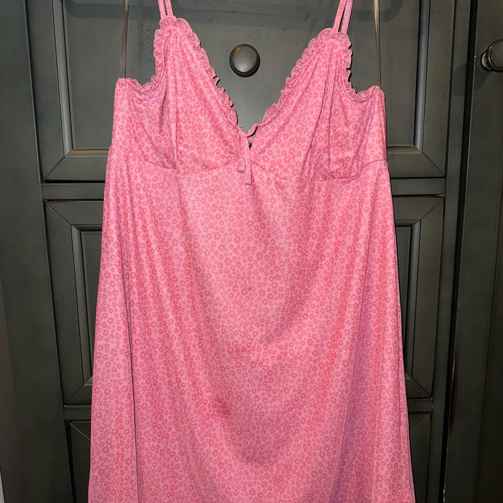 American Eagle Outfitters Pink Mini Dress